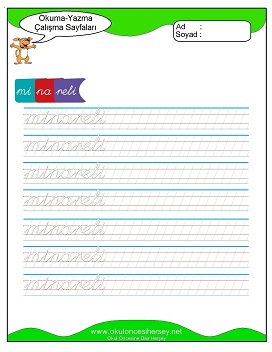 inorm Grubu Çalışma Sayfaları